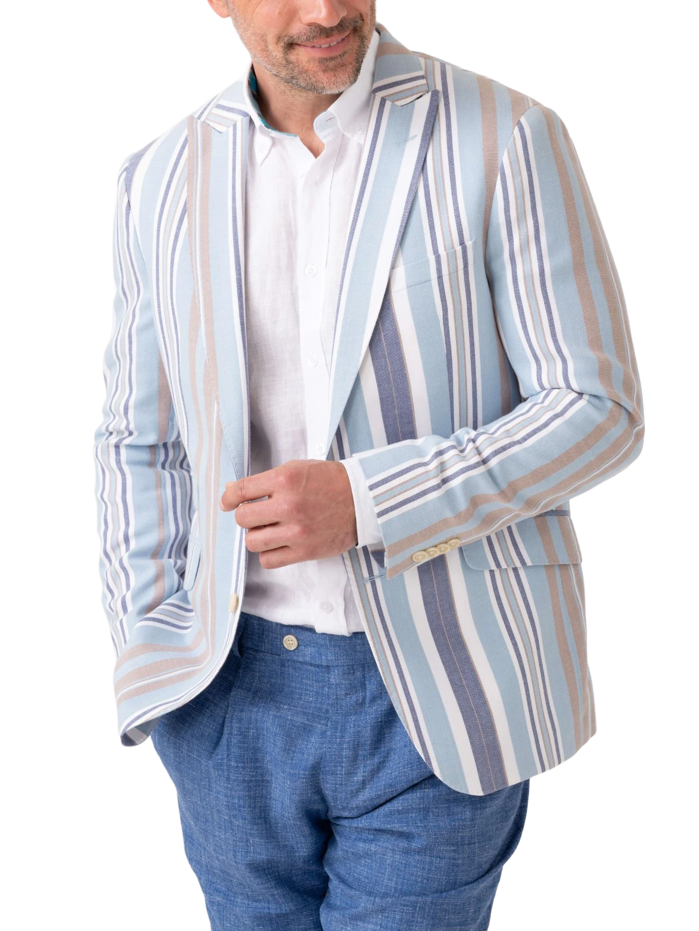 Lamu Striped Kikoy Blazer